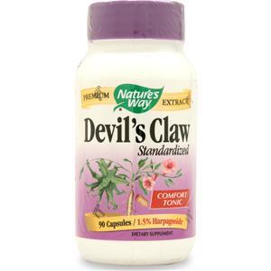 Nature's Way Devil's Claw - Standardized Extract  90 caps